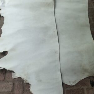 Cuero blanco curtido